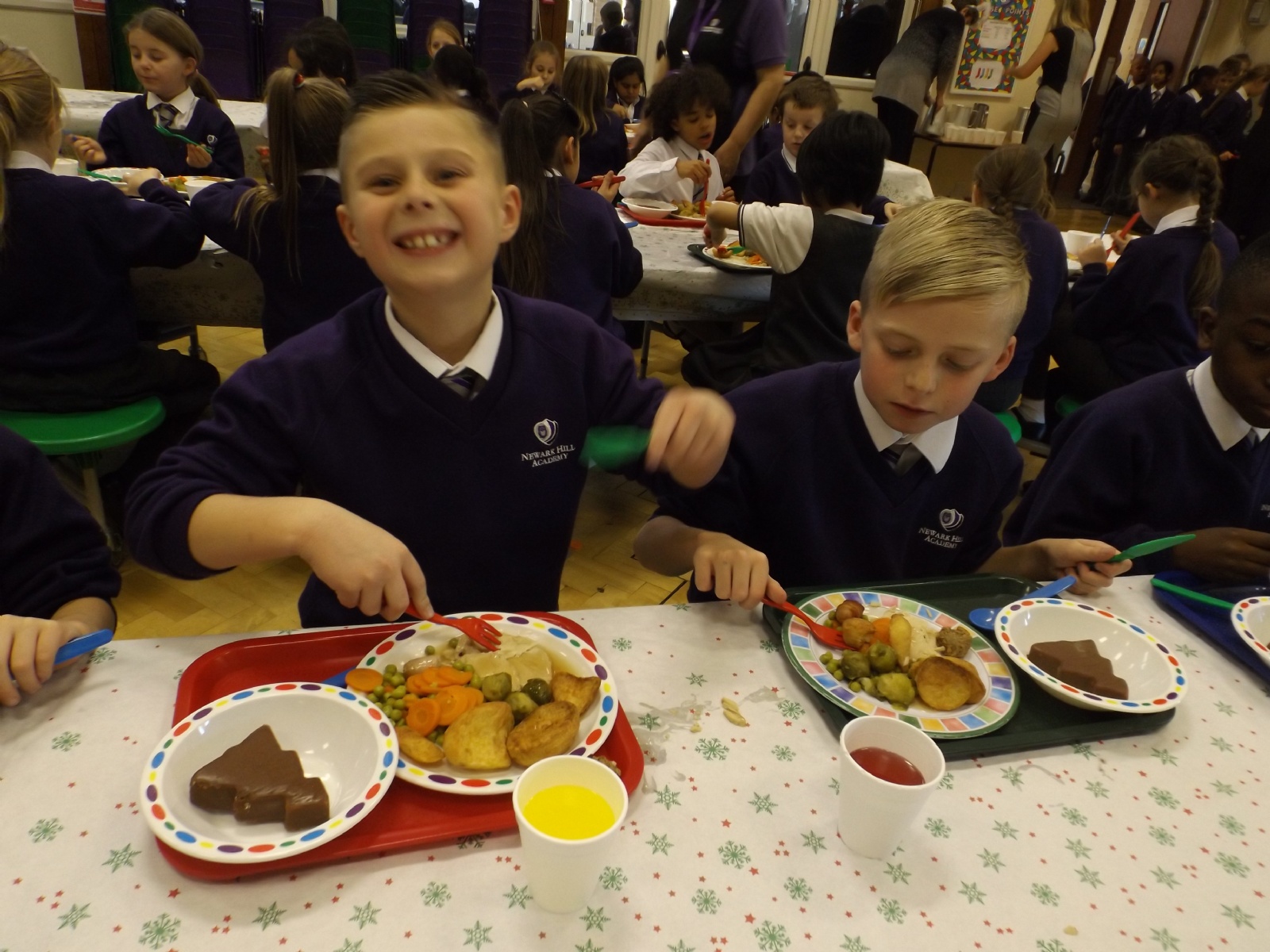 Newark Hill Academy Christmas Dinner